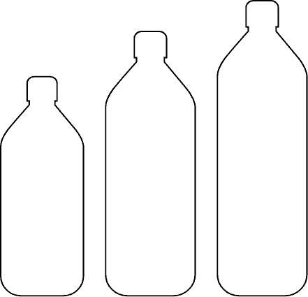 Essentia Water - Outline Bottles