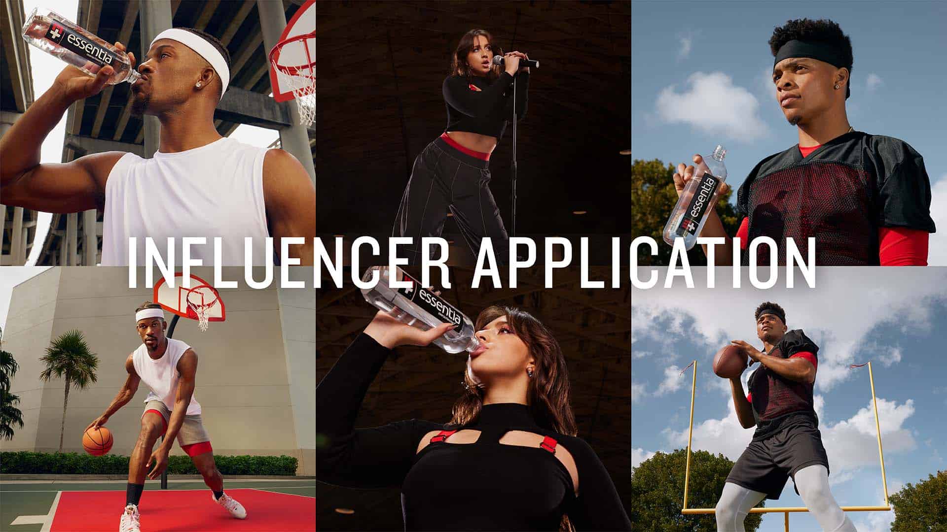 Essentia Water influencers