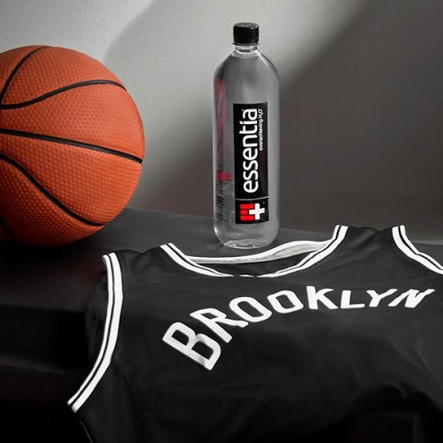 Essentia is an official partner of Barclays Arena and the Brooklyn Nets