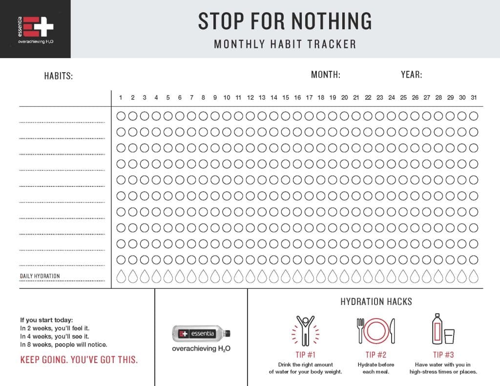 Monthly Habit Tracker