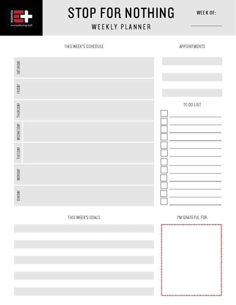 Weekly Planner