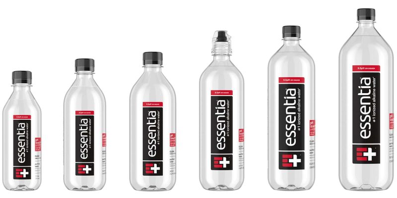 Essentia Water lineup